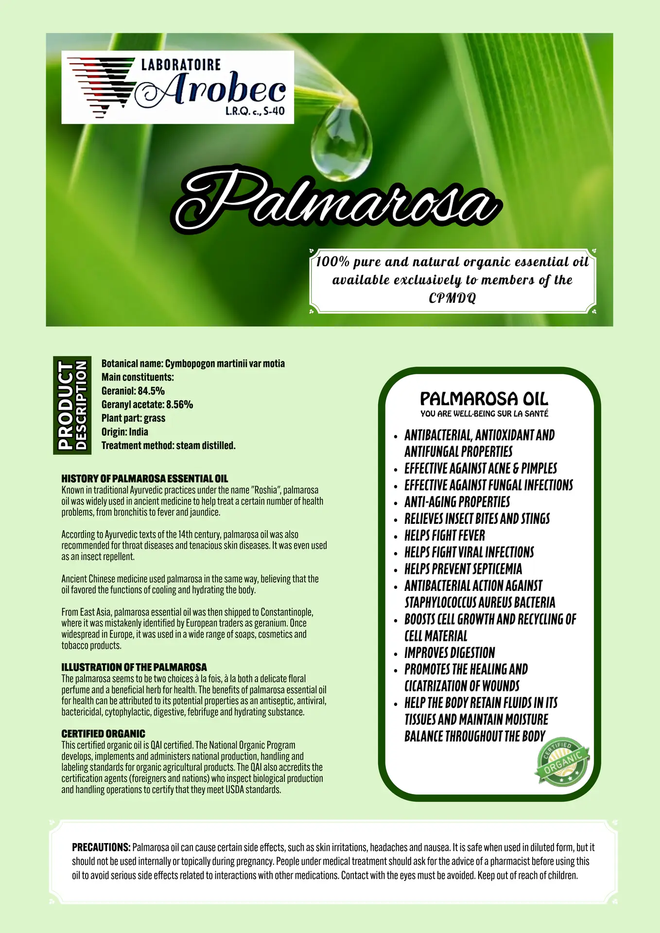 Palmarosa 30ml - Image 3
