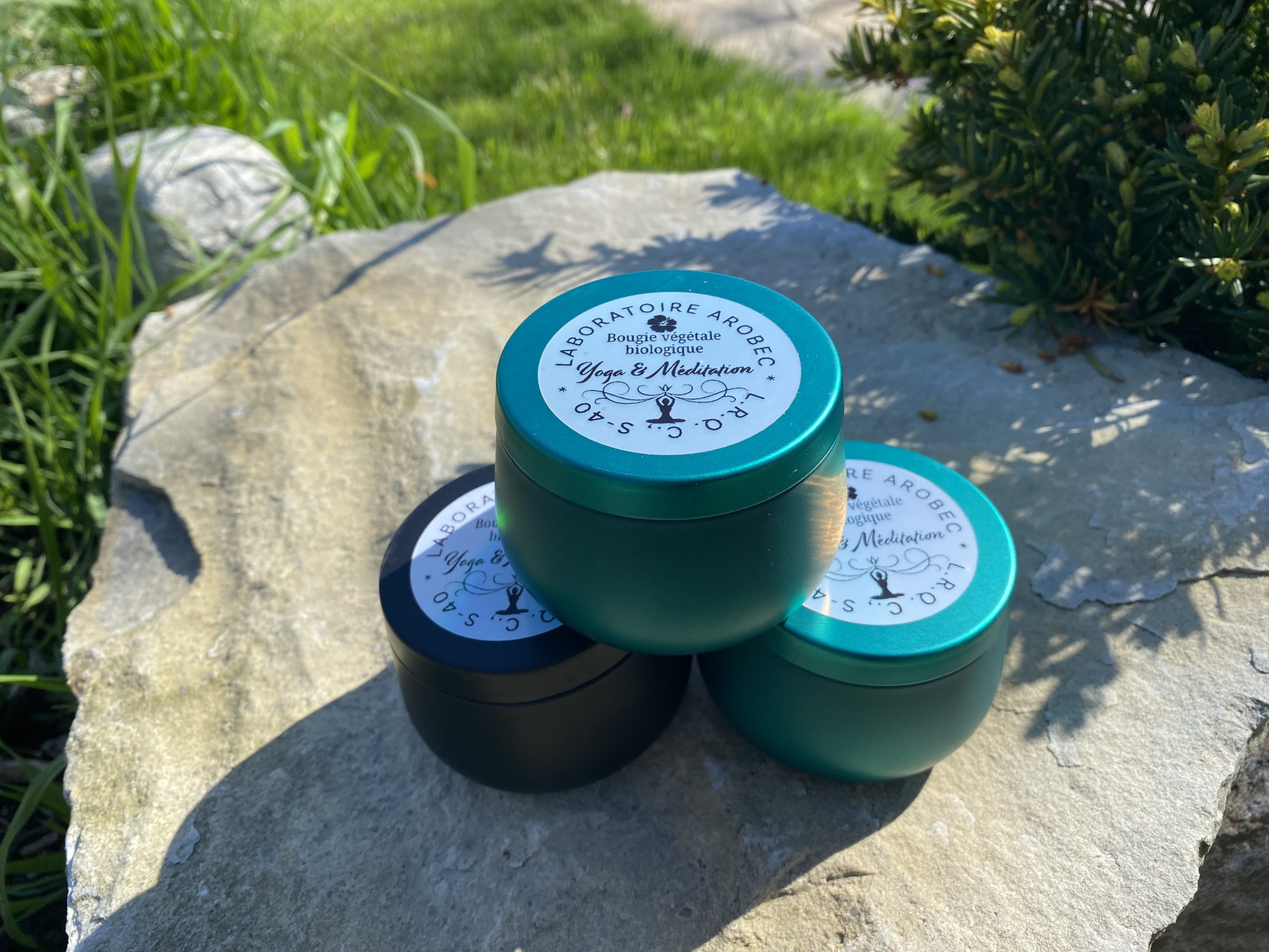 Pack of 3 - Yoga & Meditation Candles 4oz each