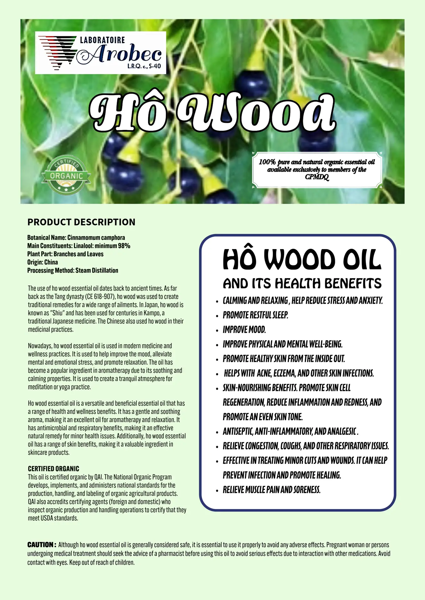 Hô Wood 30ml - Image 3